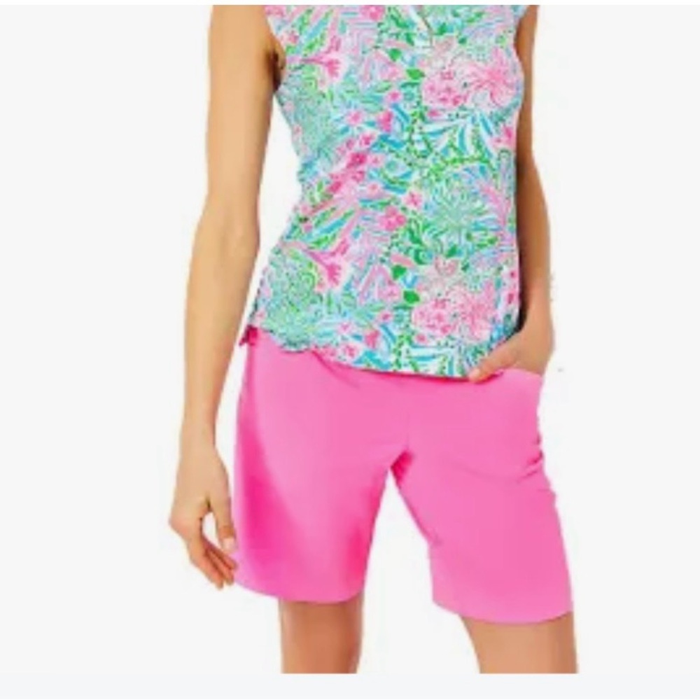 Lilly Pulitzer Bright Pink Bermuda Shorts